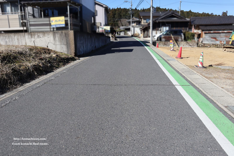 接続道路 恵那市土地