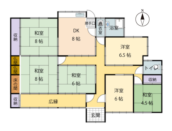 恵那市中古住宅
